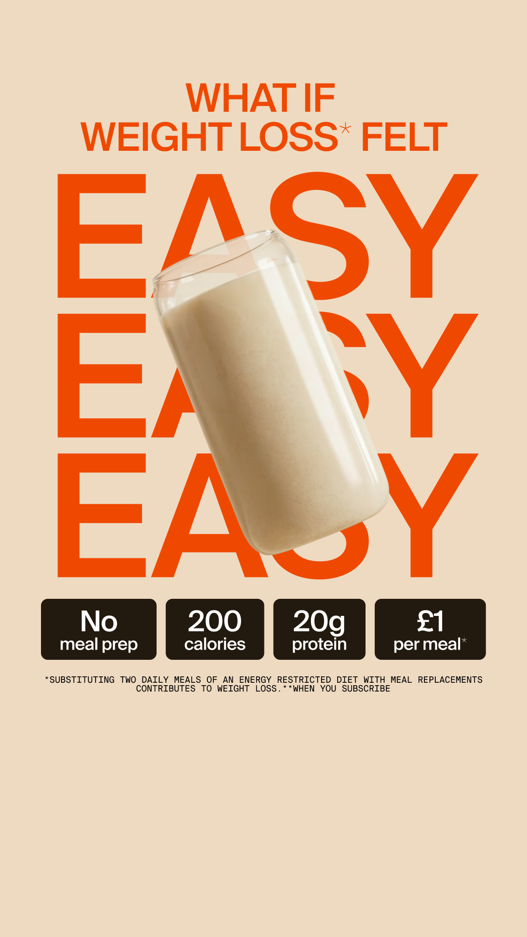 Huel Facebook ad