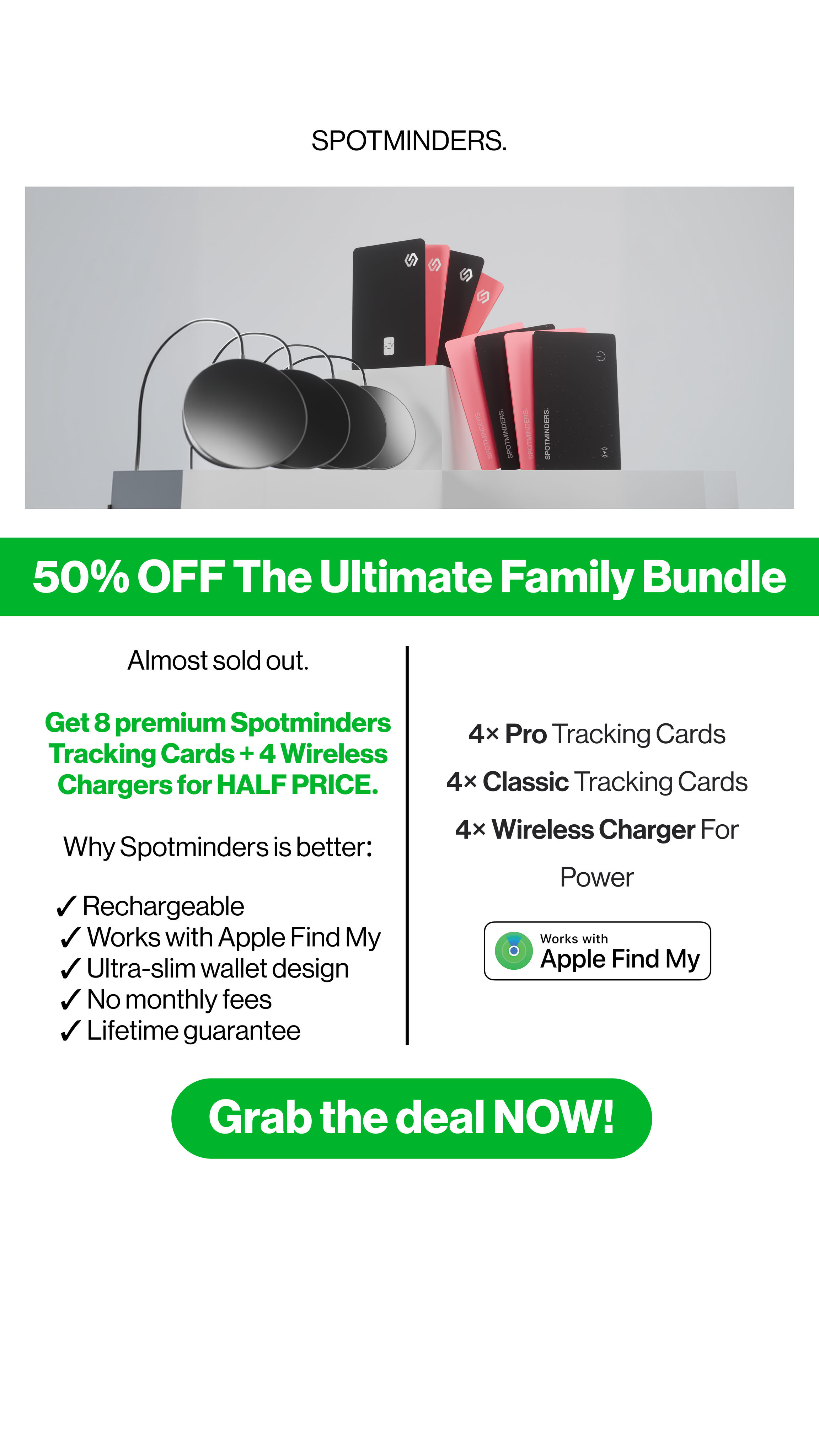 Spotminders Facebook ad