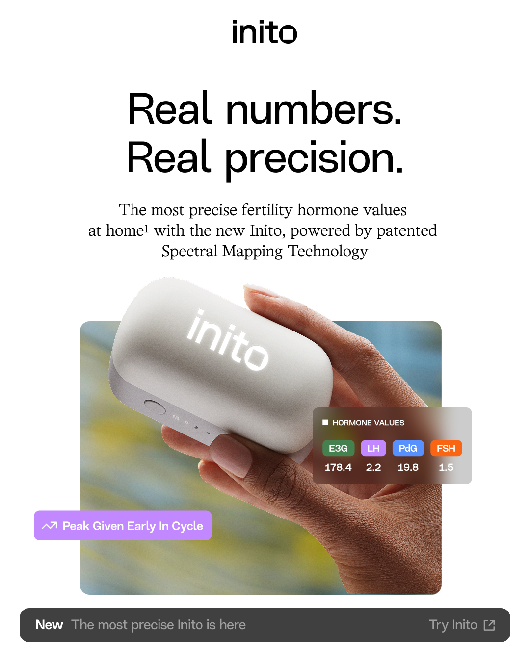 Inito Facebook ad
