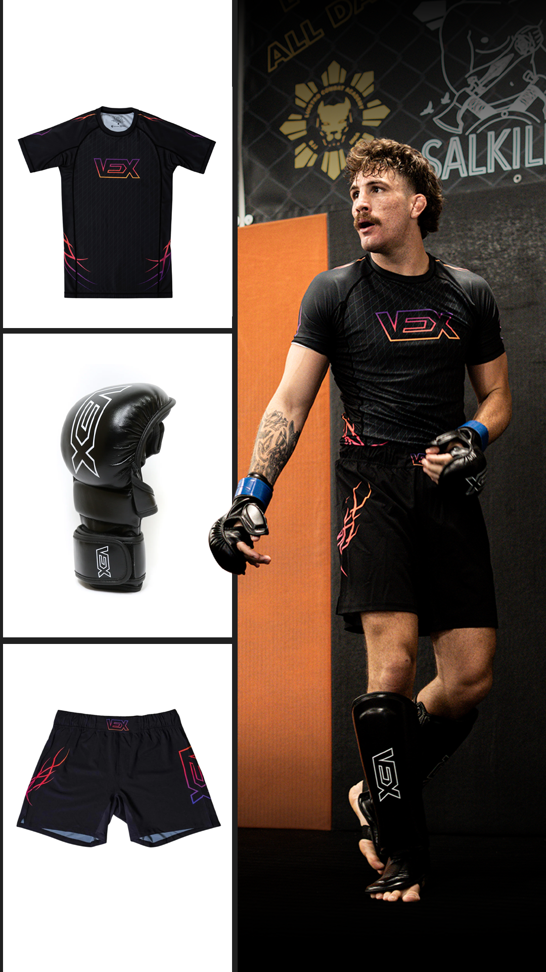 VEX MMA Facebook ad: NEMESIS SERIES