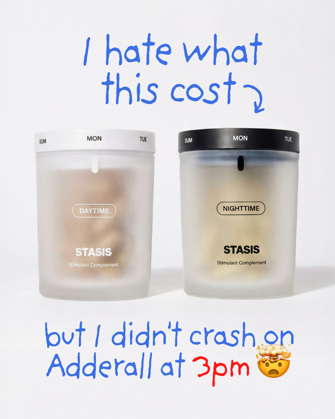 Stasis Facebook ad