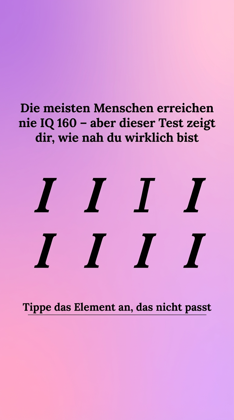 International Brain Test Facebook ad