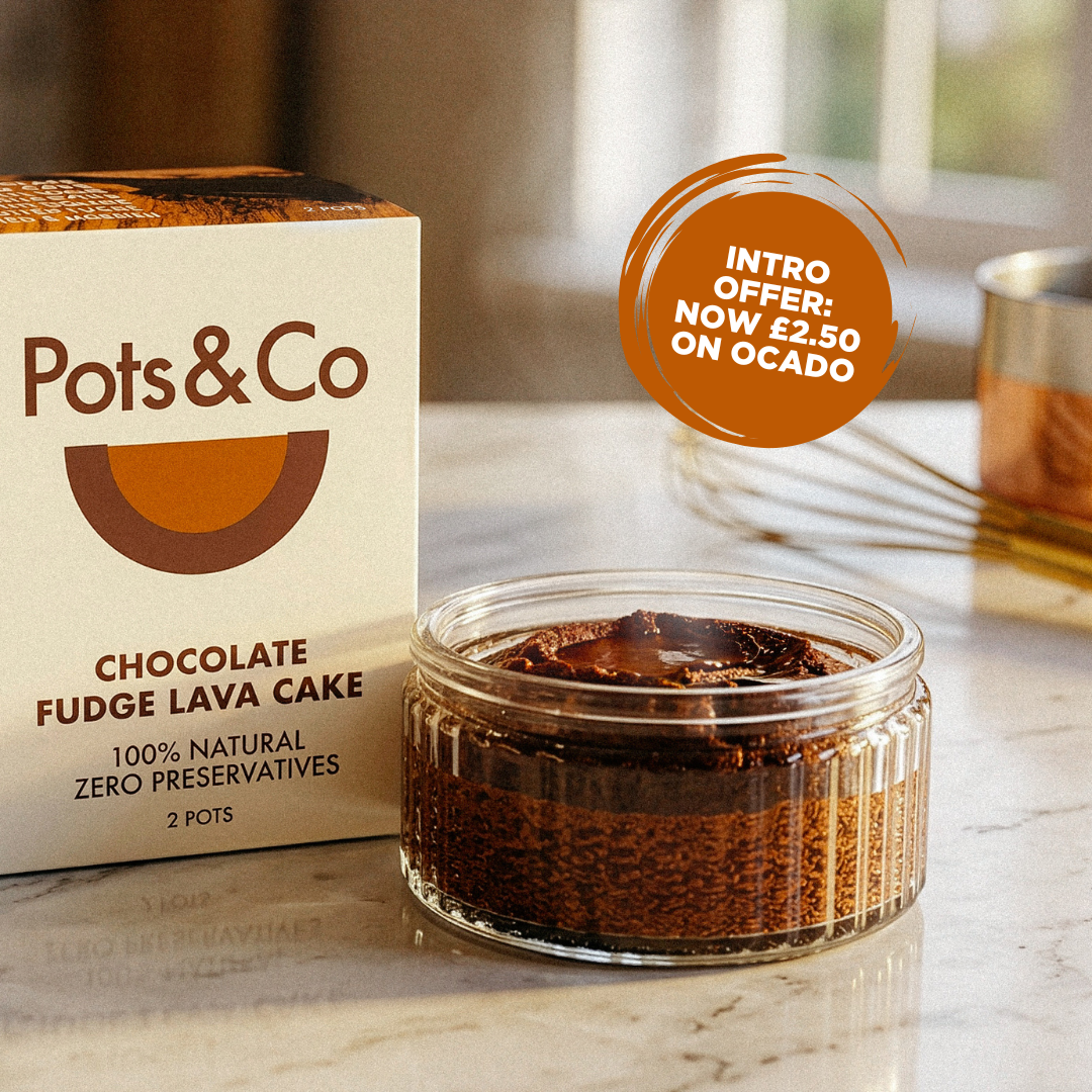 Pots&Co Facebook ad: Our Delicious Chocolate Fudge Lava Cake