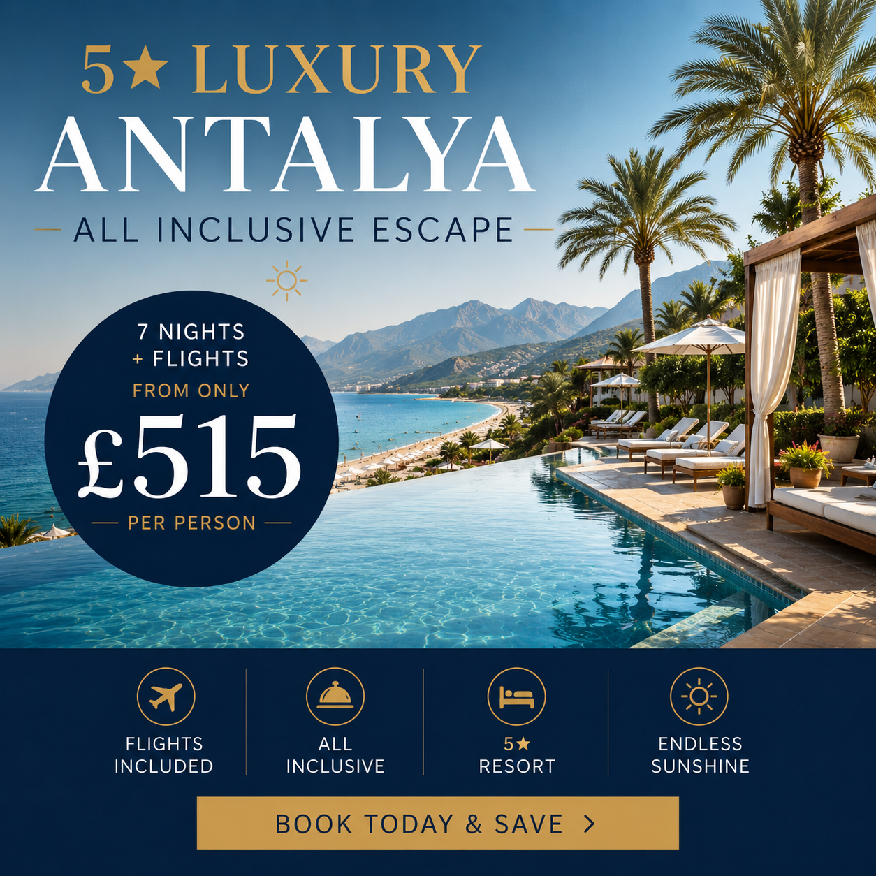 Turkey Travel Inspiration by TravelDeals24 Facebook ad