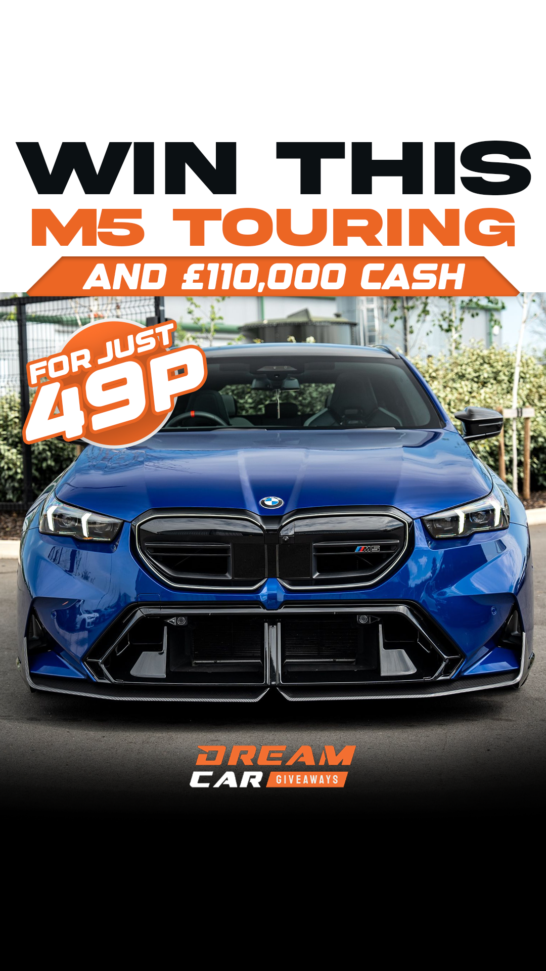 Dream Car Giveaways Facebook ad