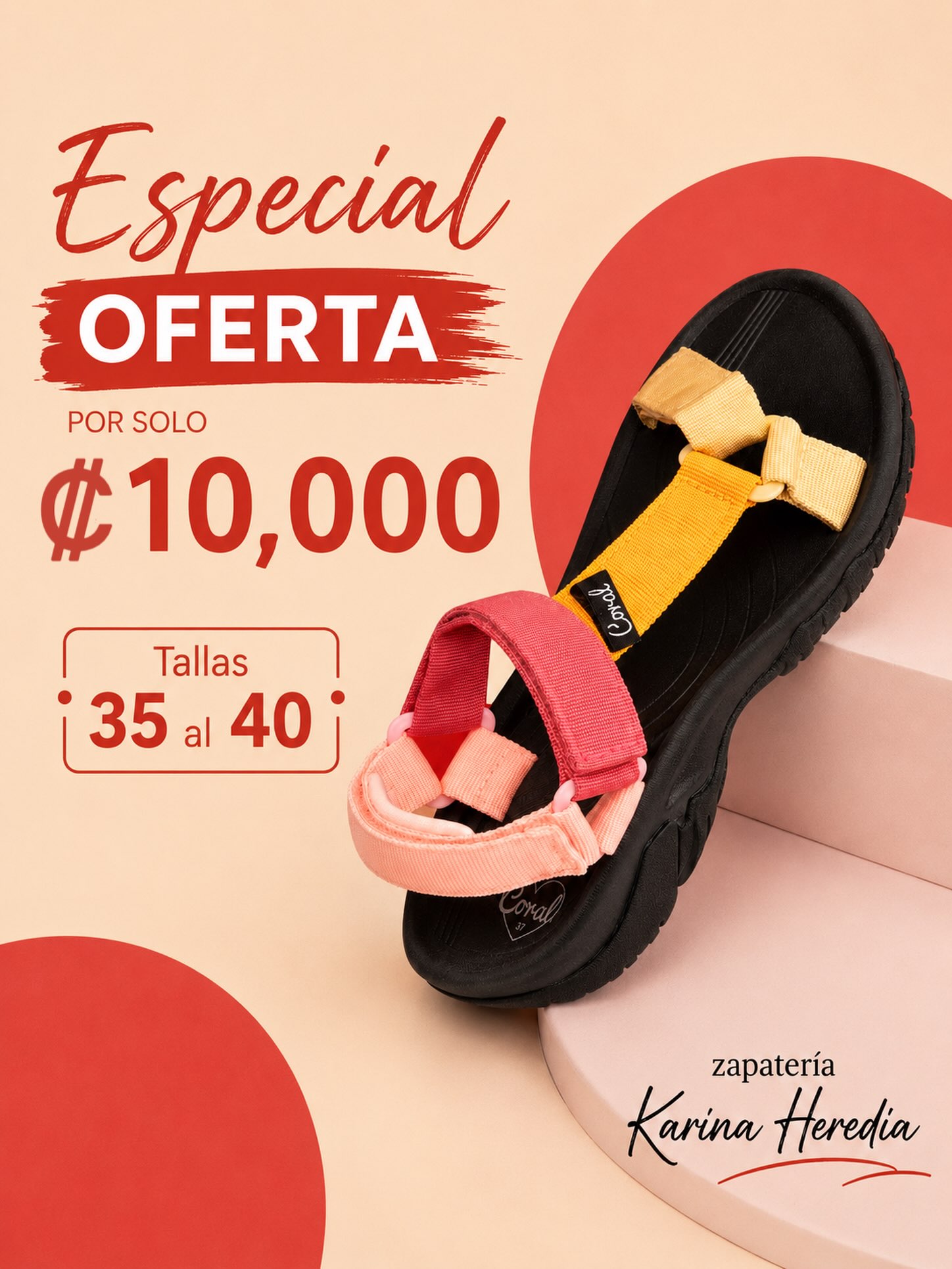 Zapatería Karina Facebook ad