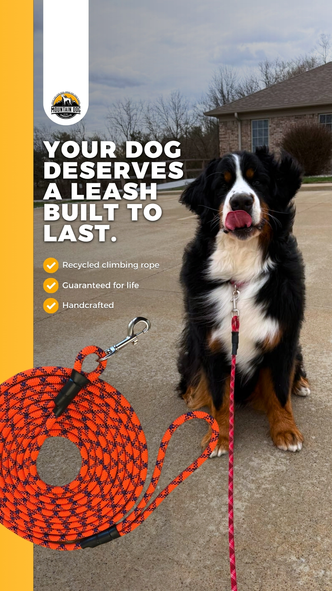 Mountain Dog Products Facebook ad