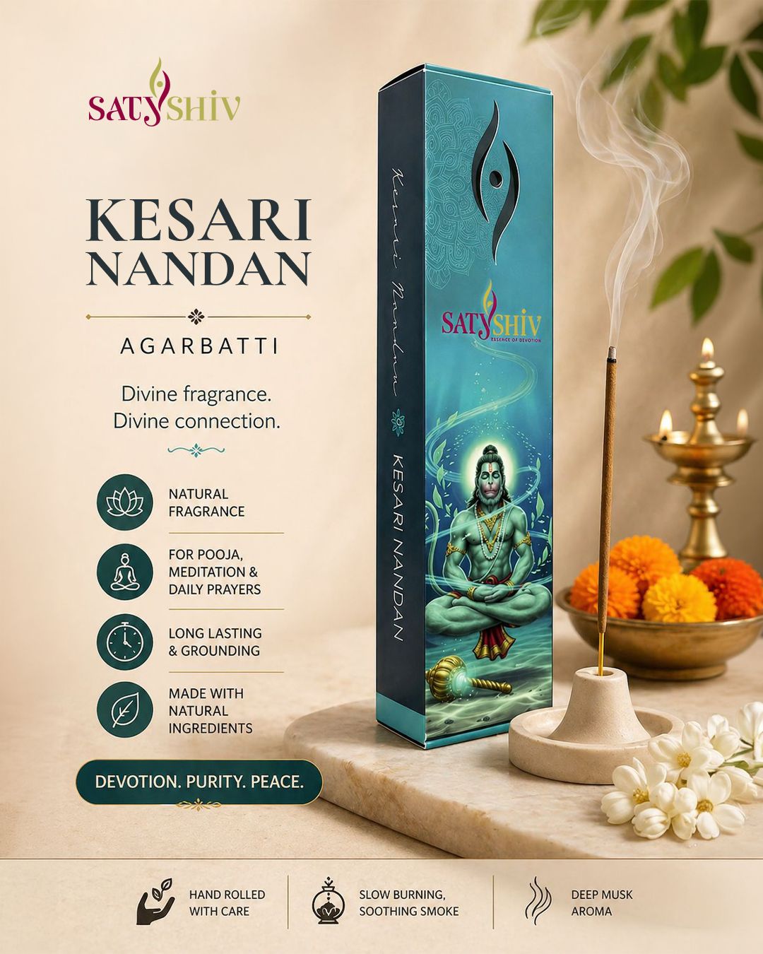 Satyshiv Facebook ad: Build Strength. Stay Focused.