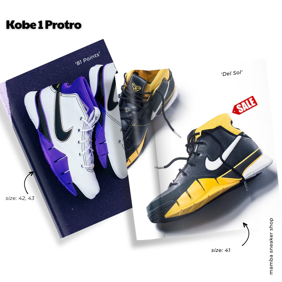 Mamba sneaker shop Facebook ad: Бэлэн байгаа 𝗞𝗼𝗯𝗲 | 𝗟𝗲𝗕𝗿𝗼𝗻 | 𝗞𝘆𝗿𝗶𝗲 |…
