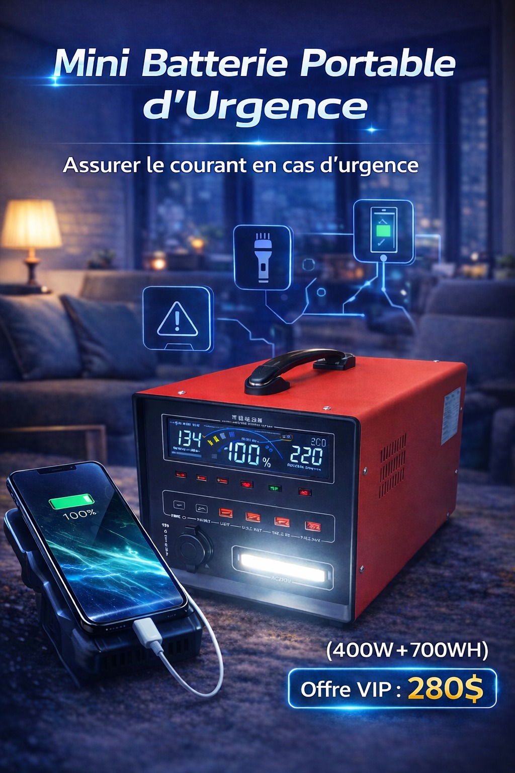 17.afrobam Facebook ad: Fini les problèmes de coupure d’électricité!