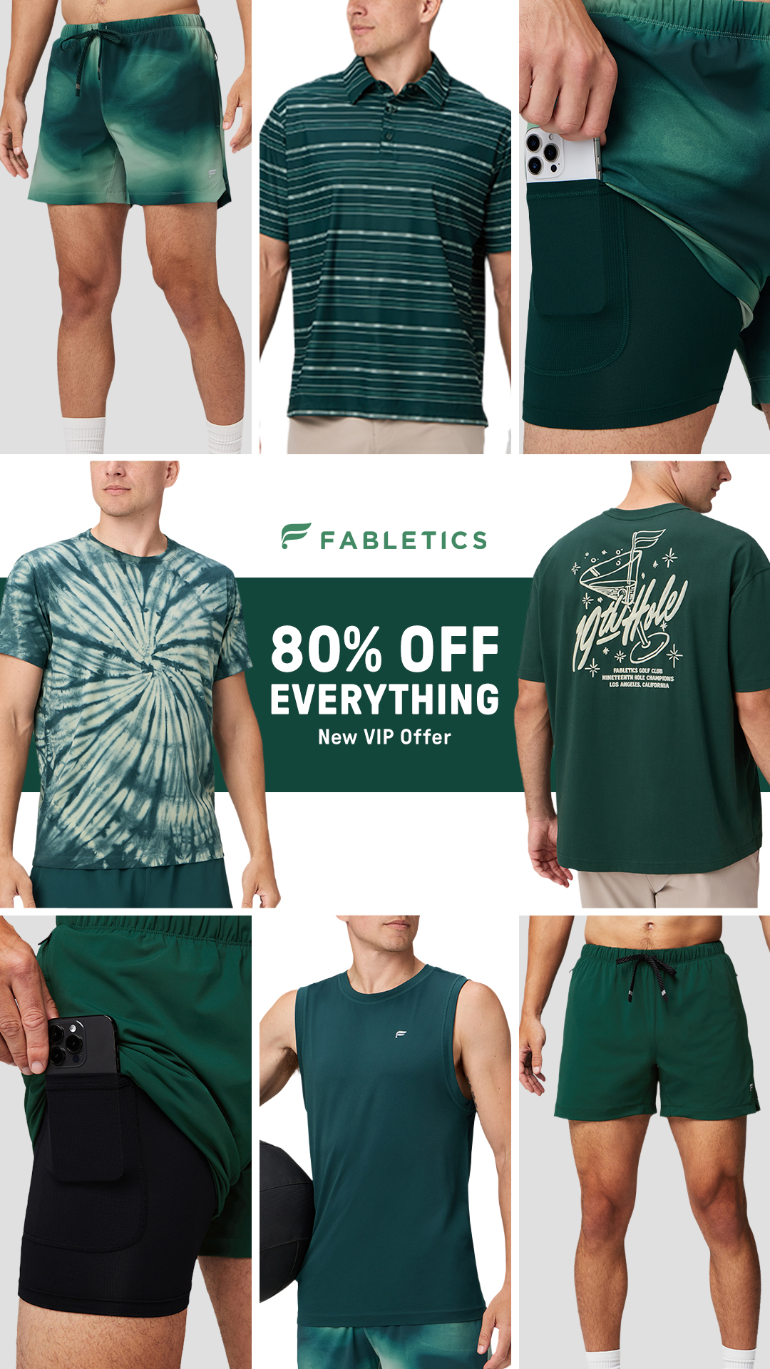 Fabletics Men Facebook ad