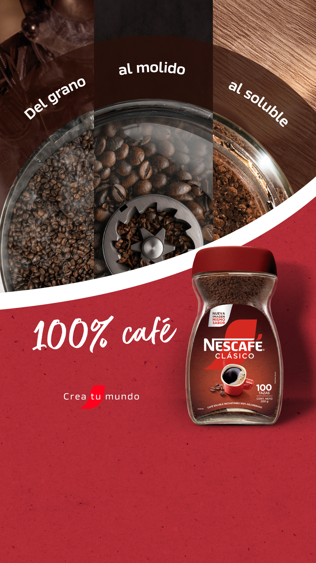 NESCAFÉ Facebook ad from Feb 13, 2026