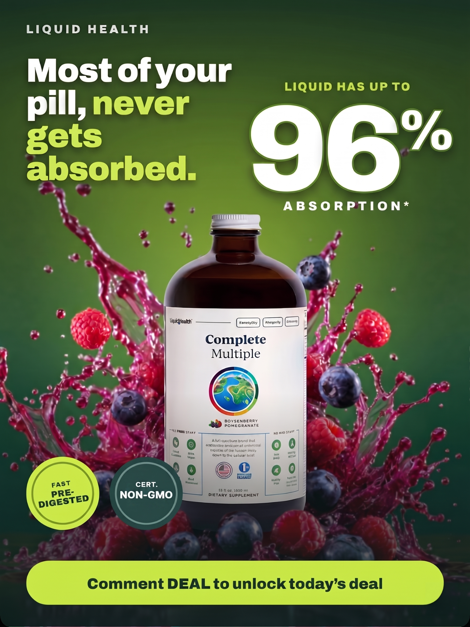 Liquid Health Inc Facebook ad