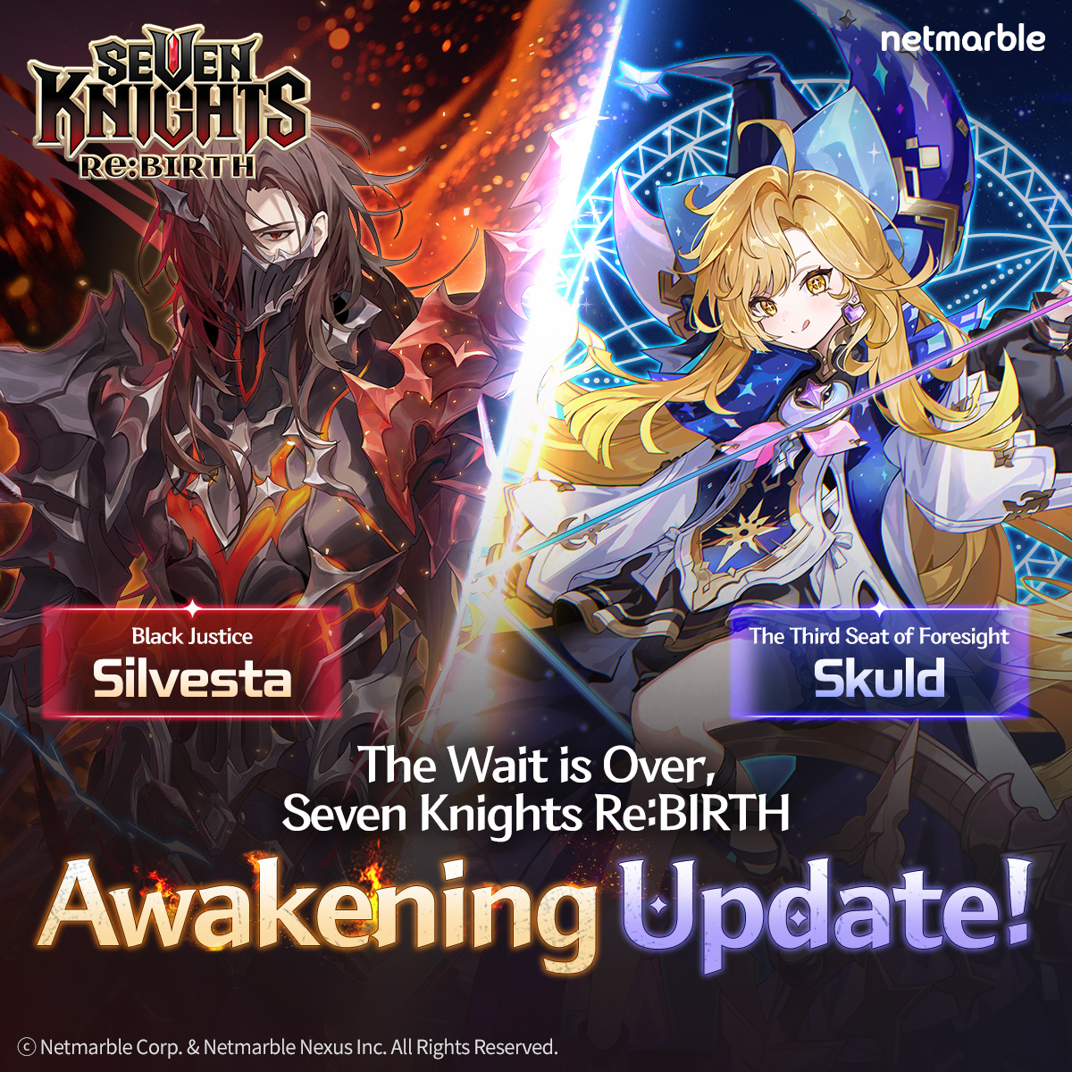Seven Knights Facebook ad