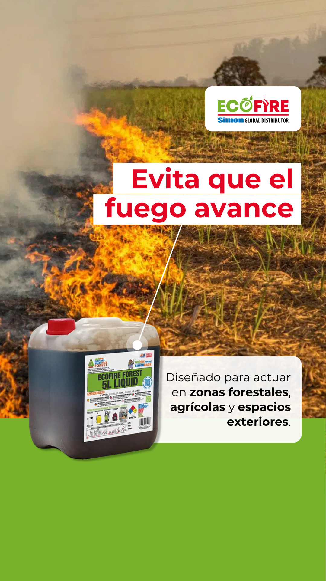 Ecofire Simon Global Distributor Facebook ad from May 26, 2026