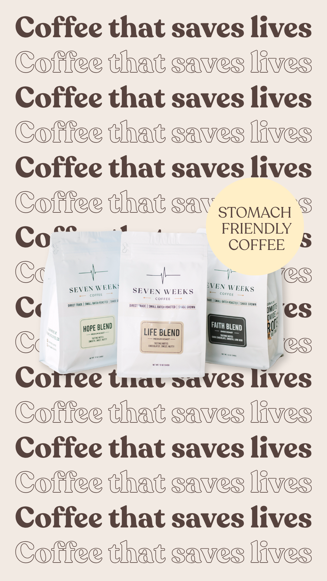 Seven Weeks Coffee Facebook ad
