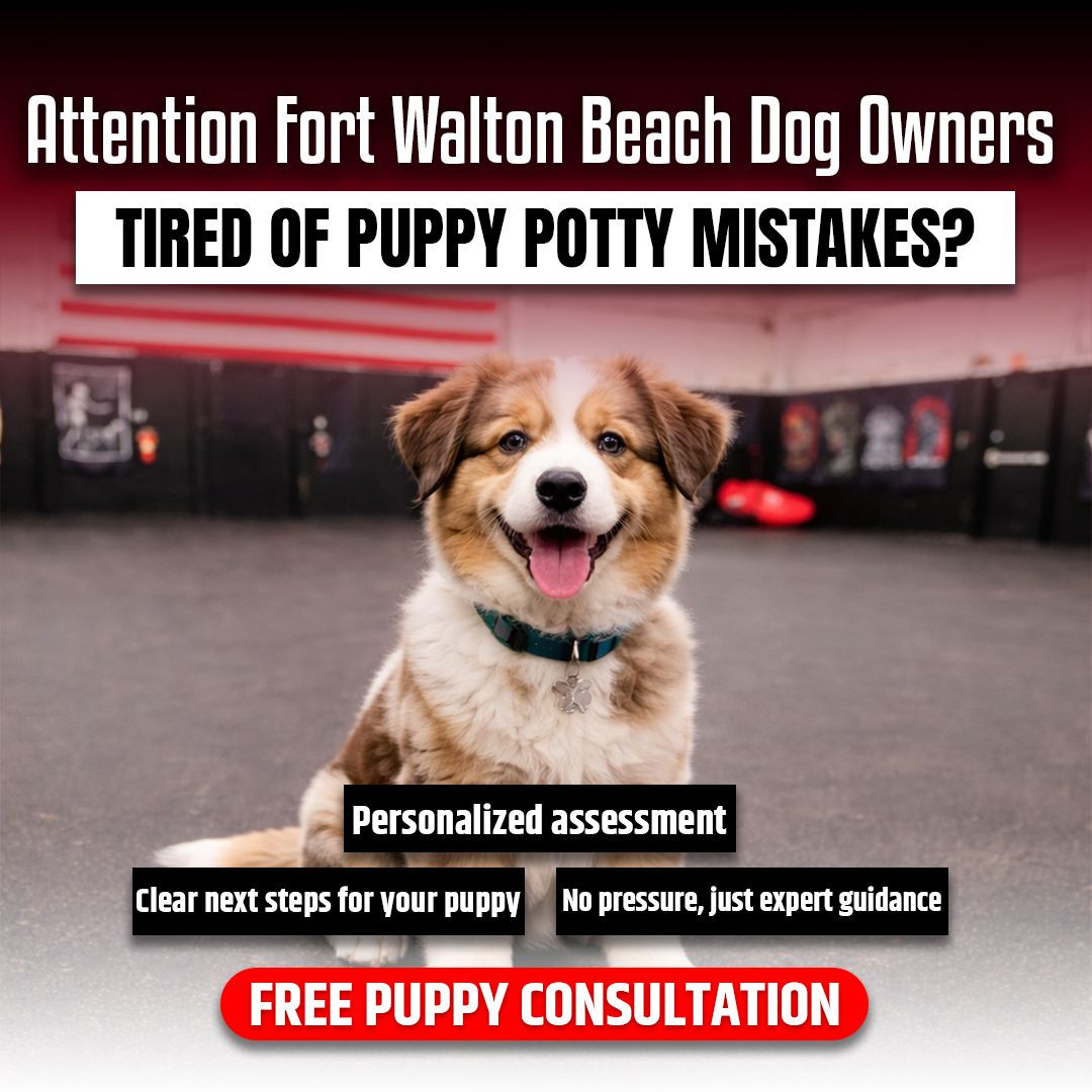 BTS K9 Dog Training Facebook ad