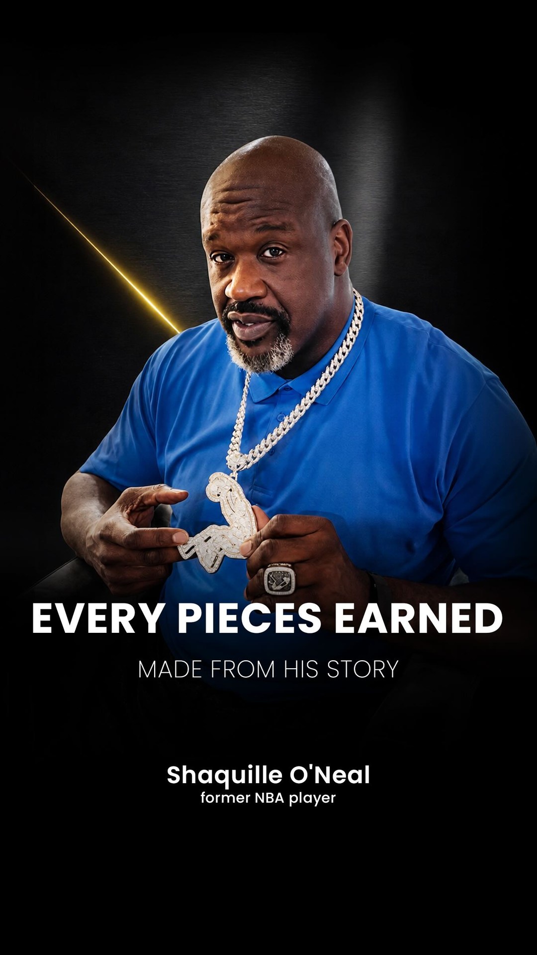 Aporro Facebook ad: This wasn’t about making @shaq another chain.