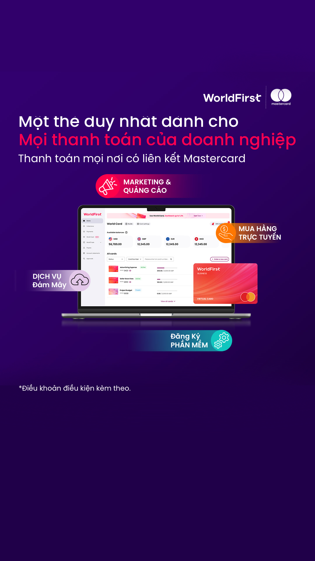 WorldFirst VN Facebook ad from Aug 11, 2026