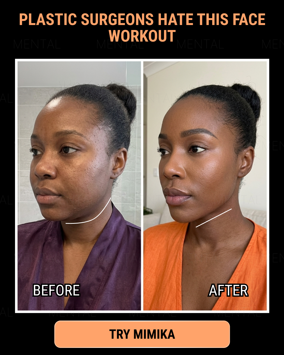 Mimika - Face Yoga Exercises Facebook ad
