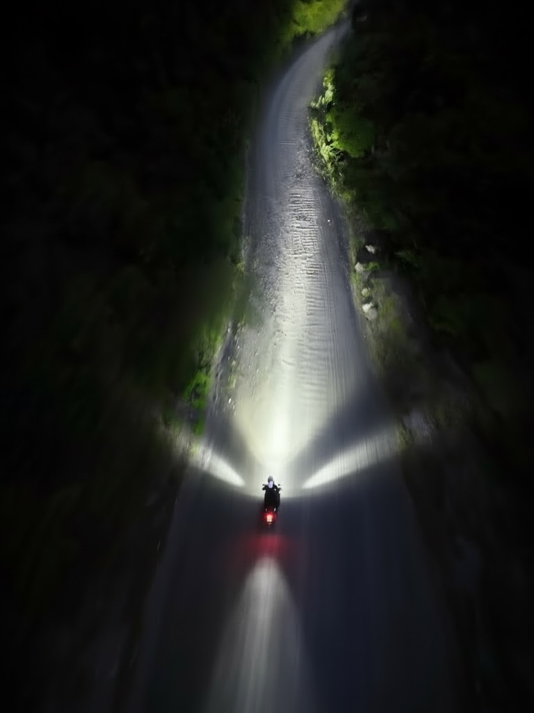 SCLED Facebook ad: Night rides are a whole different game when…