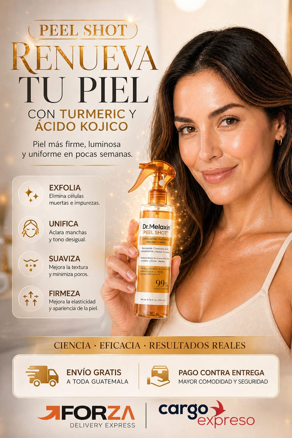 Shopping GT Facebook ad: Dr. Melaxin, Ciencia que funciona