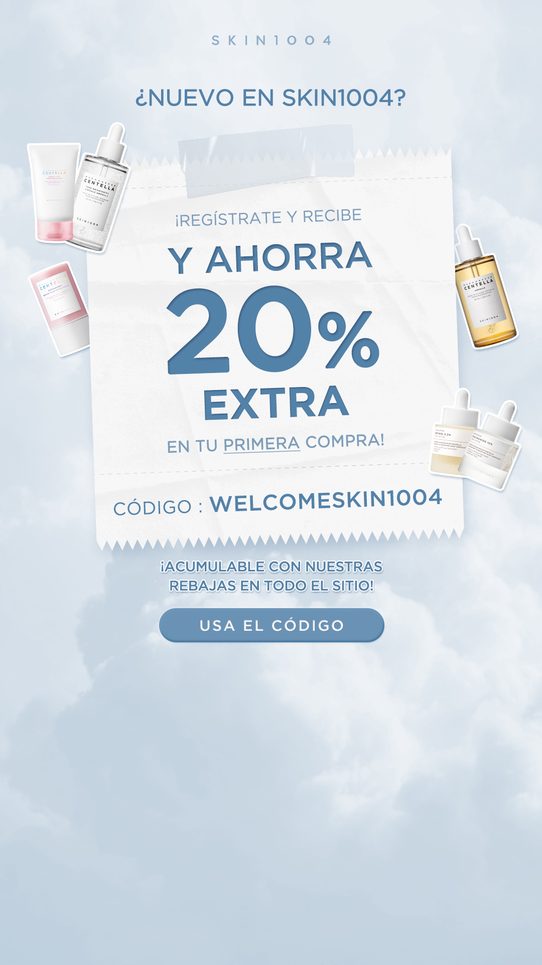 SKIN1004 Facebook ad