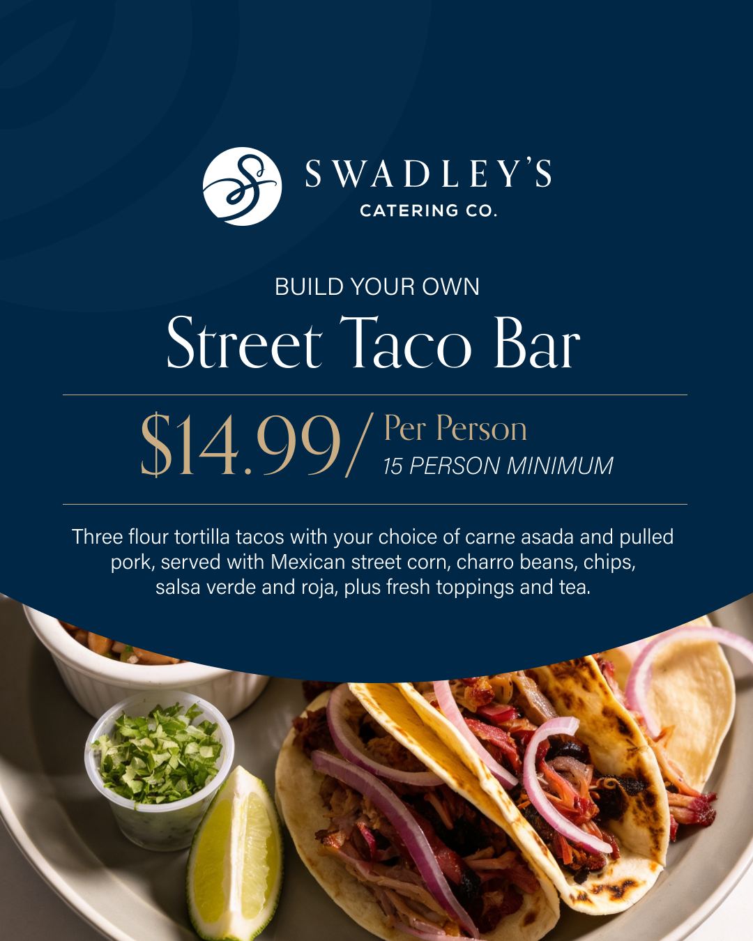 Swadley's Catering Facebook ad