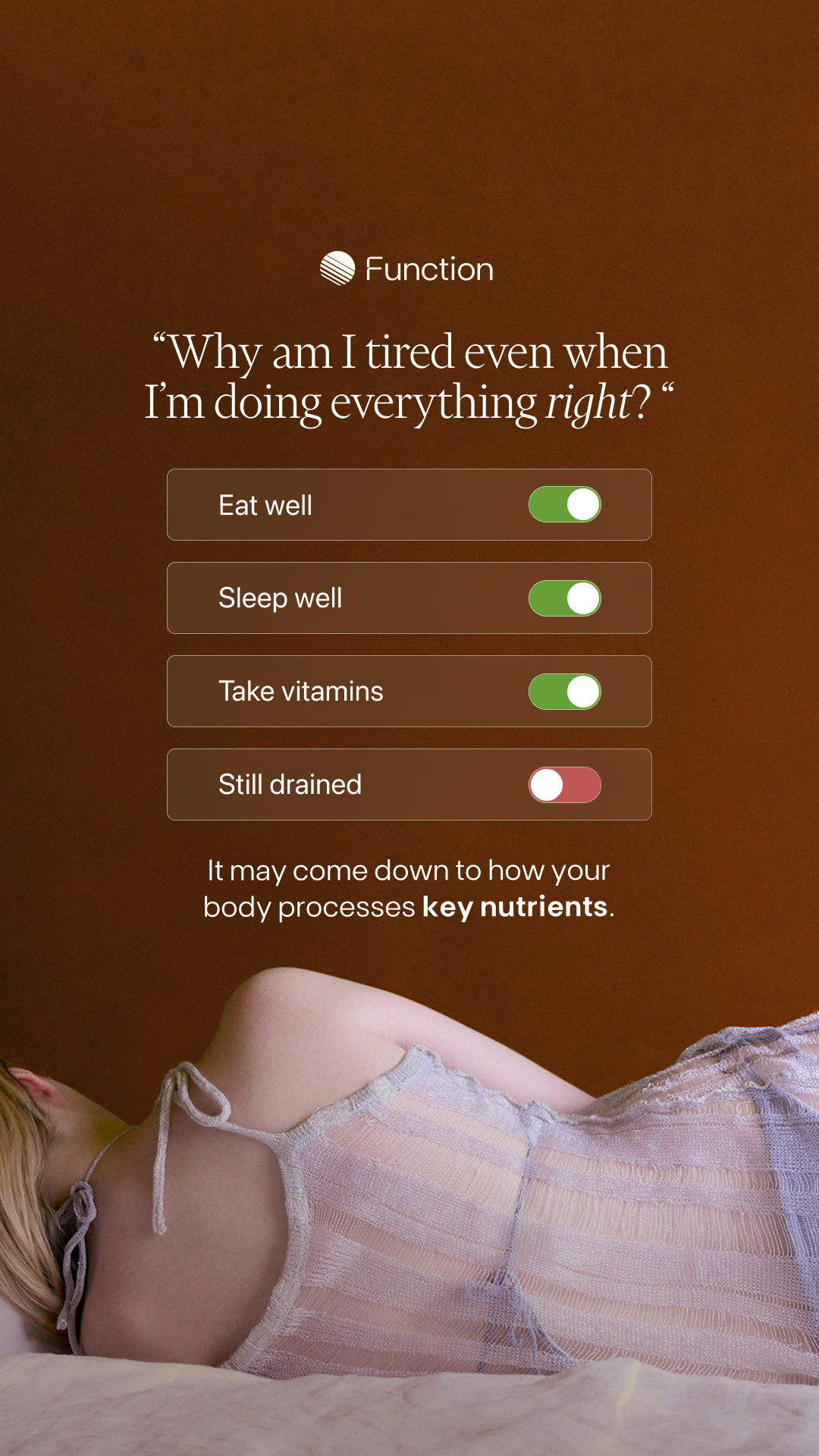 Function Health Facebook ad