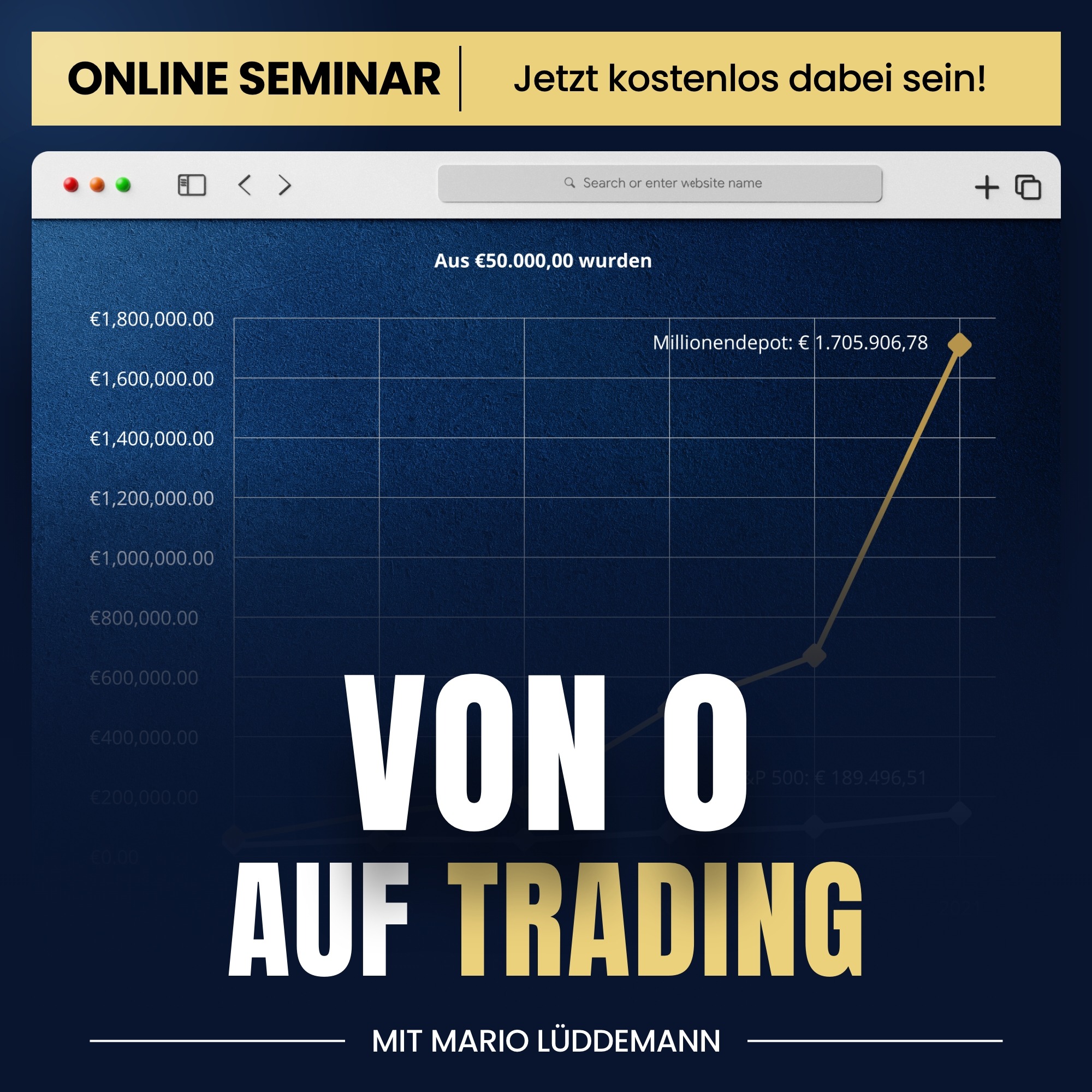 Mario Lüddemann Facebook ad