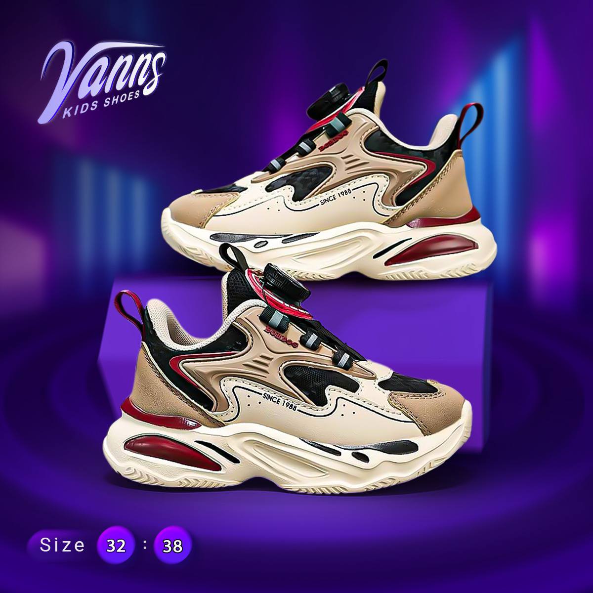 Vanns Facebook ad: نحن نعتني بصحة وسلامة أقدام طفلك لمساعدته على…