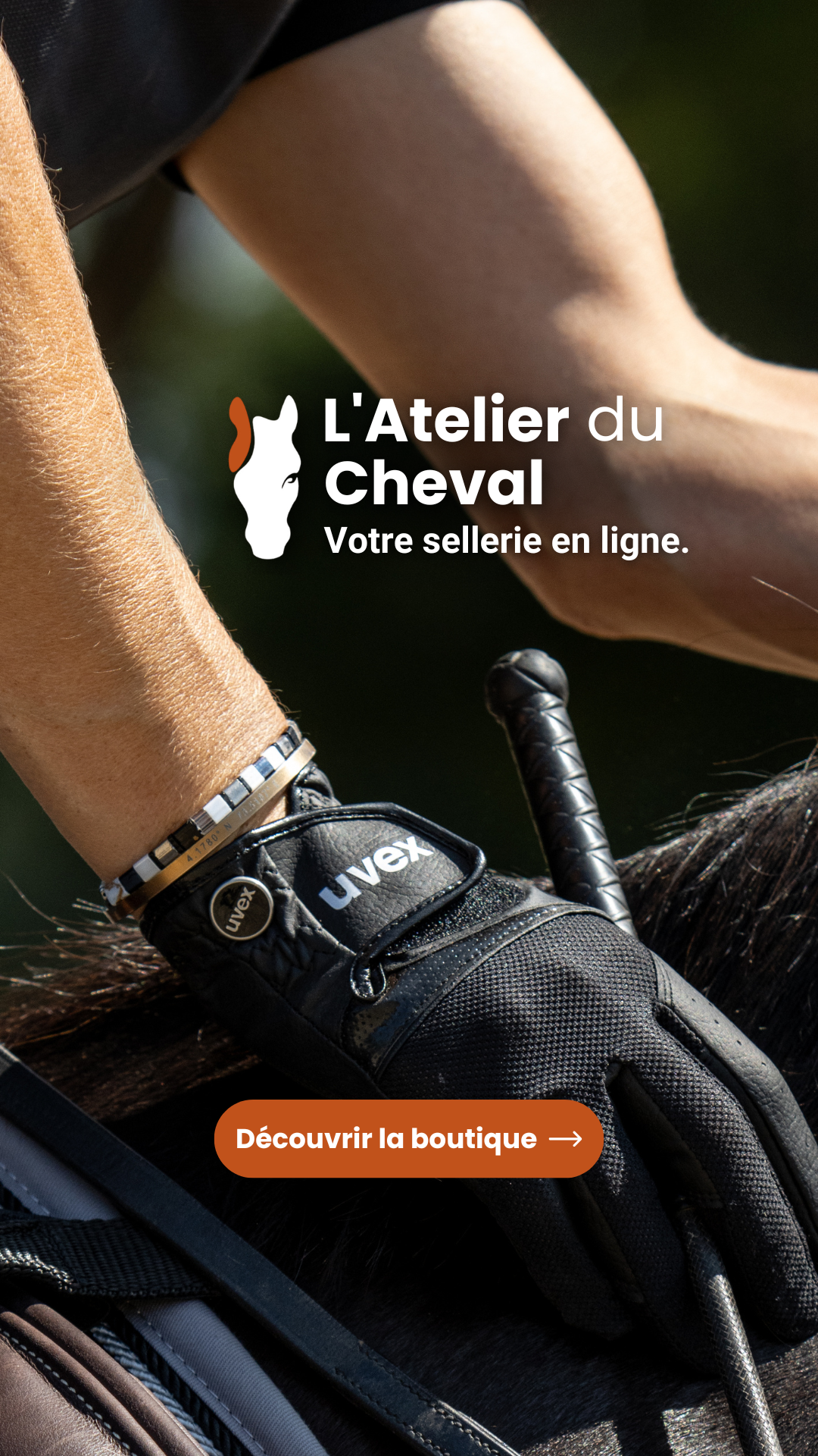 Sellerie L'Atelier du Cheval Facebook ad from Sep 4, 2026