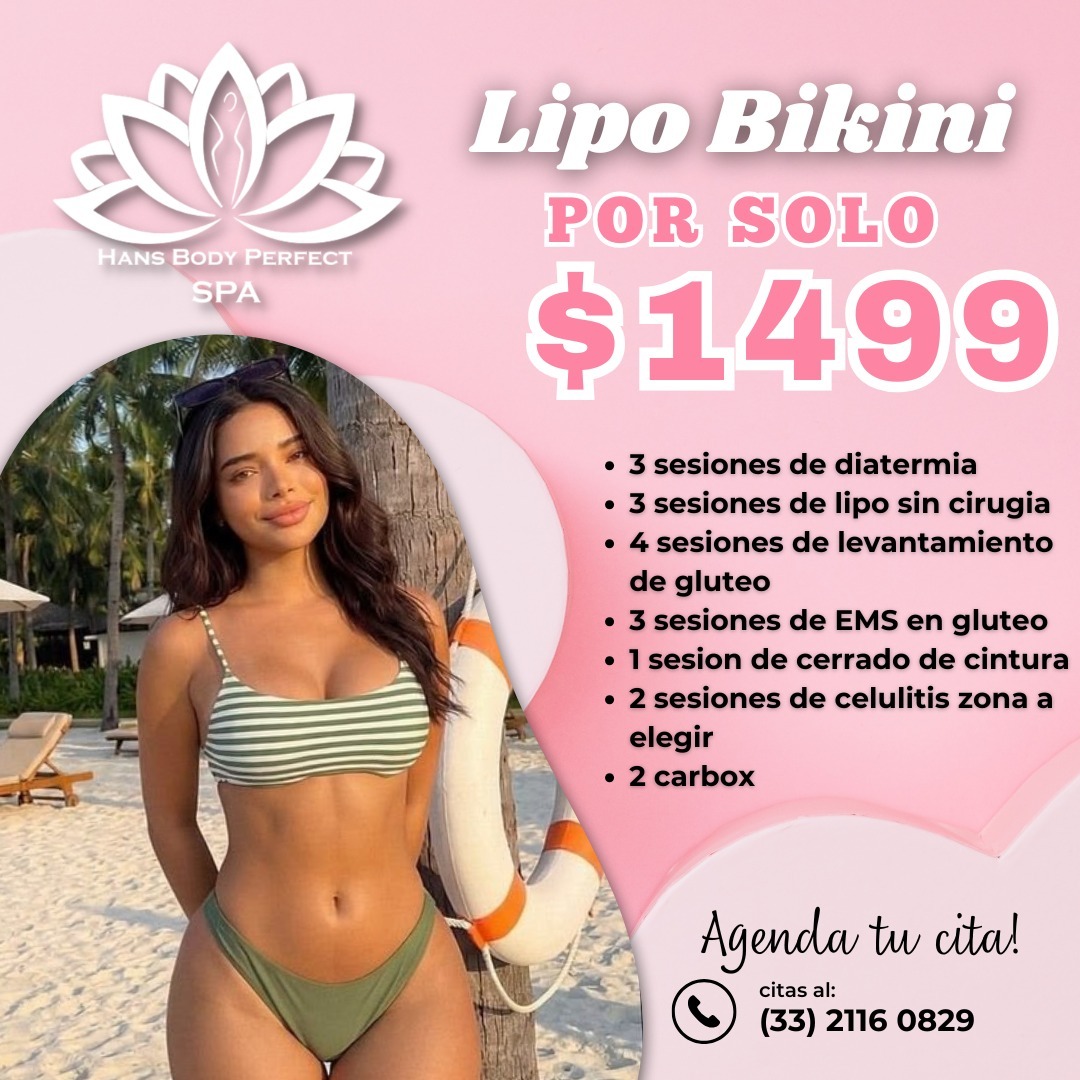 Hans Body Perfect Spa Facebook ad: PROMOCIÓN ESPECIAL DE MARZO PARA LUCIR UN CUERPAZO…