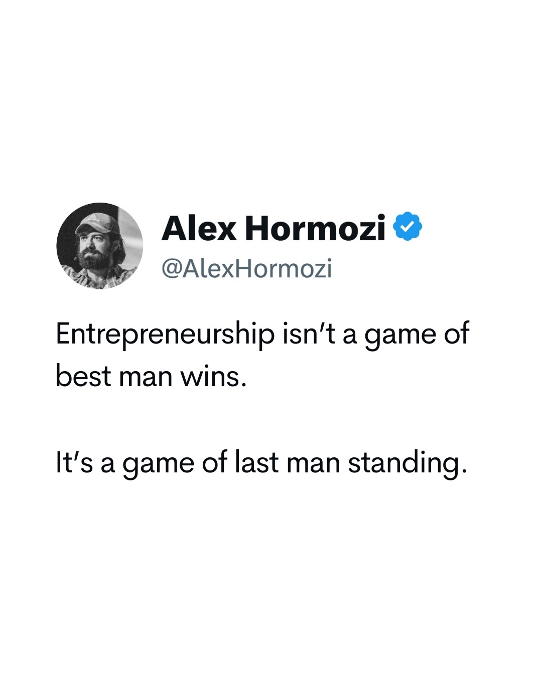Alex Hormozi Facebook ad