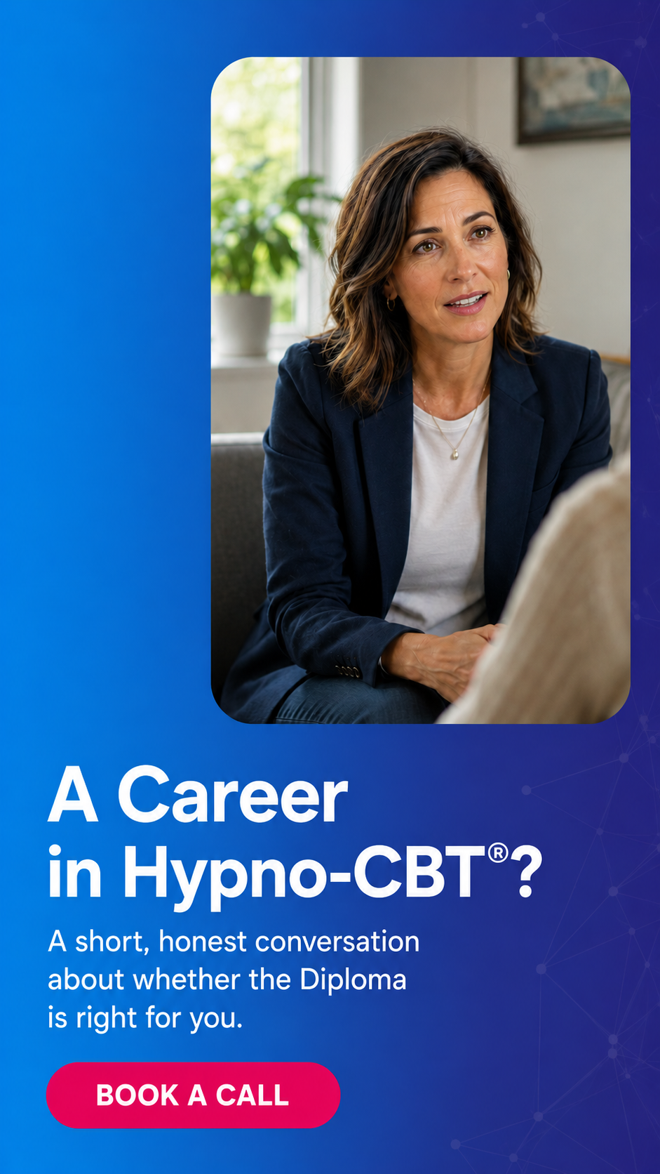 The UK College of Hypnosis & Hypnotherapy Facebook ad