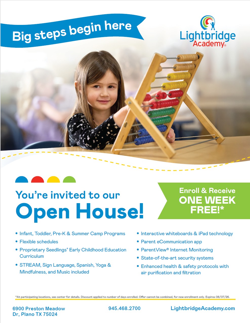 Lightbridge Academy of Plano Facebook ad