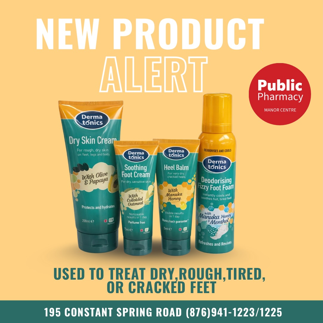 Public Pharmacy Facebook ad: Say goodbye to dry, cracked skin Trust Dermatonics…