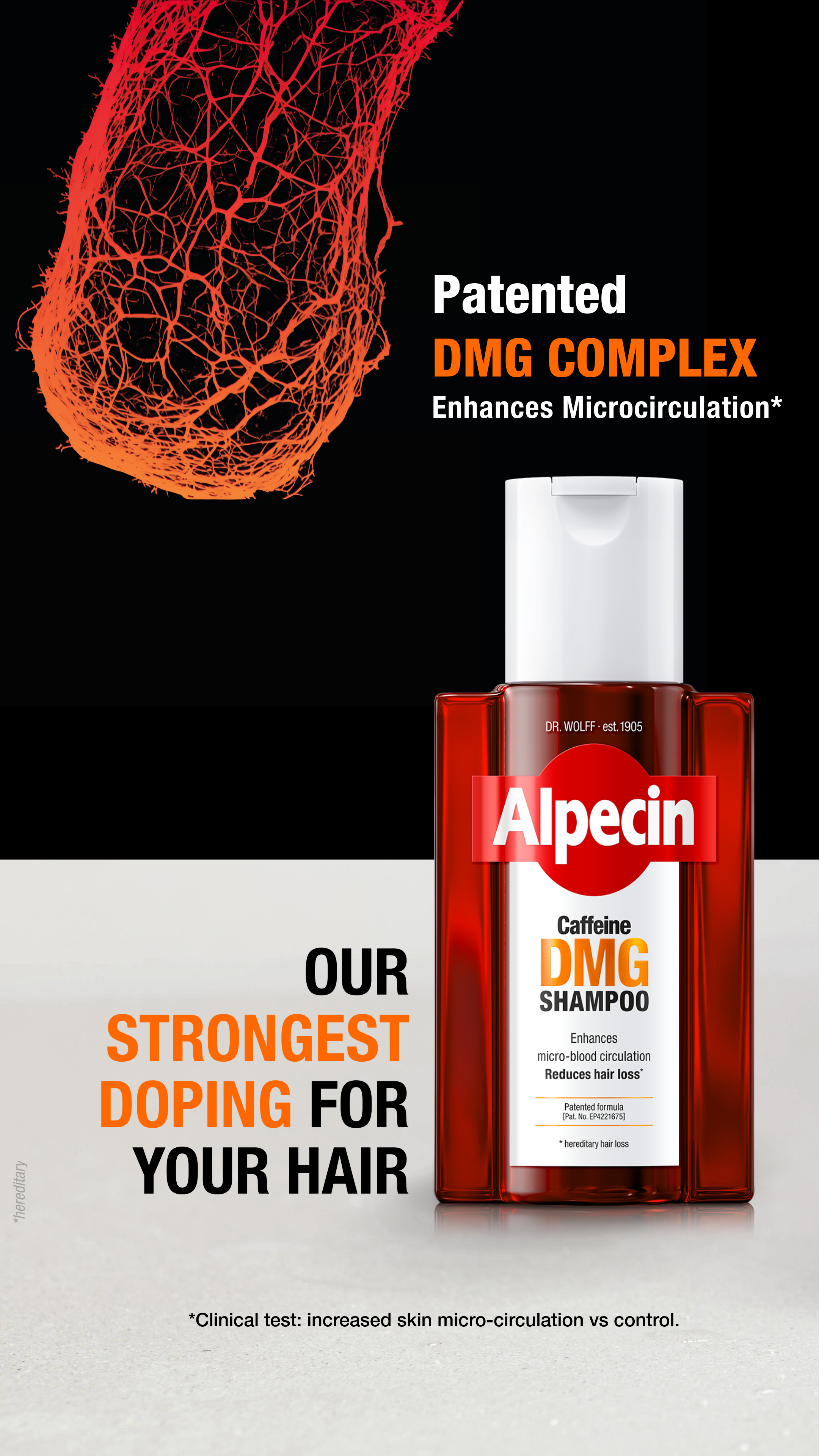 Alpecin Facebook ad