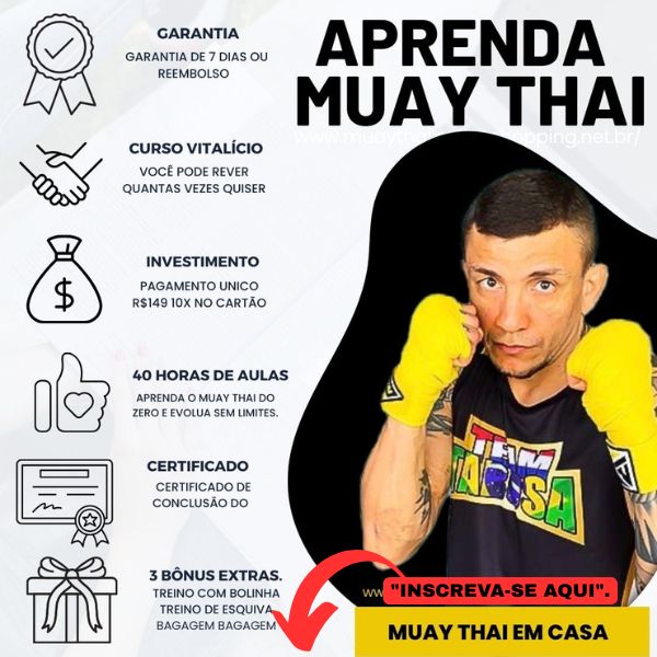 Mestre Fabio Tabosa muay thai e kickboxing Facebook ad: Apenas 35 pessoas terão acesso