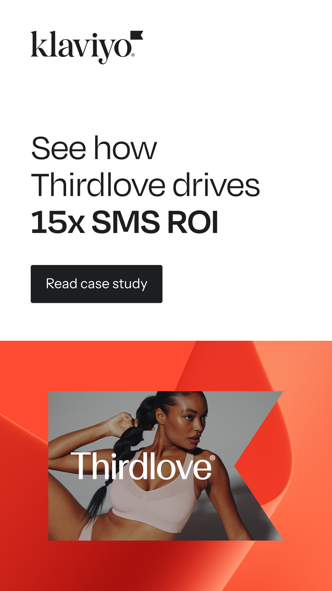 Klaviyo Facebook ad
