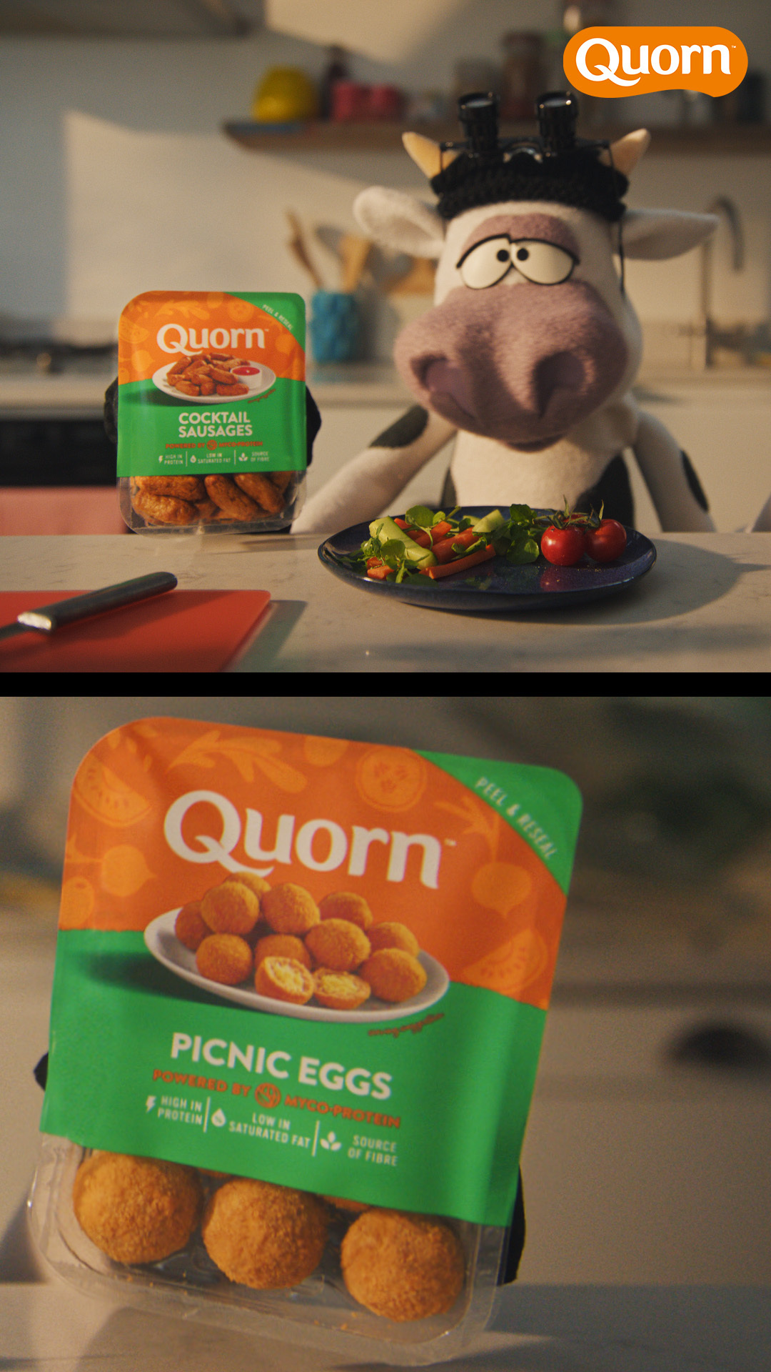 Quorn Facebook ad