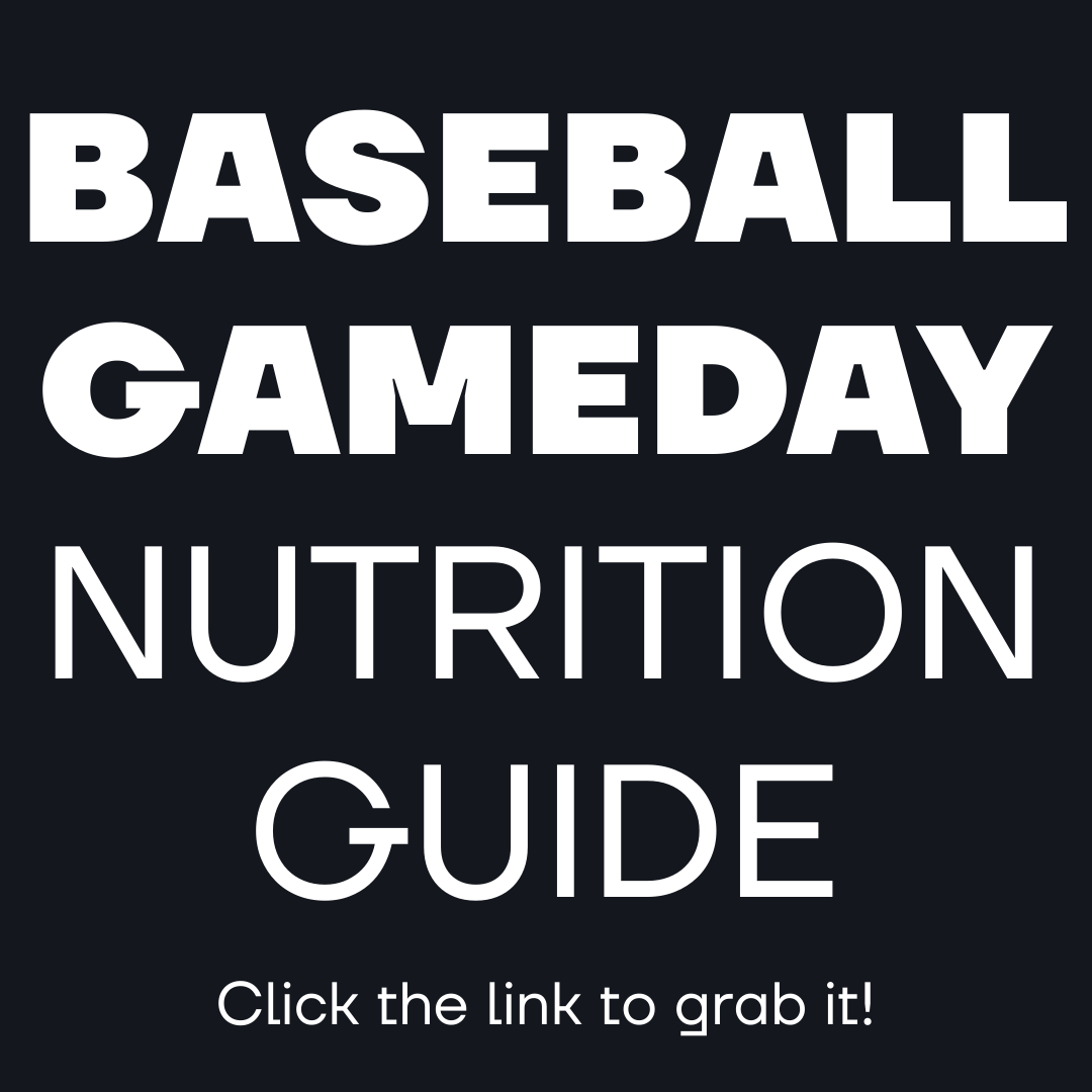 Kelsey Poulter Facebook ad: Baseball Game Day Nutrition Guide and Course