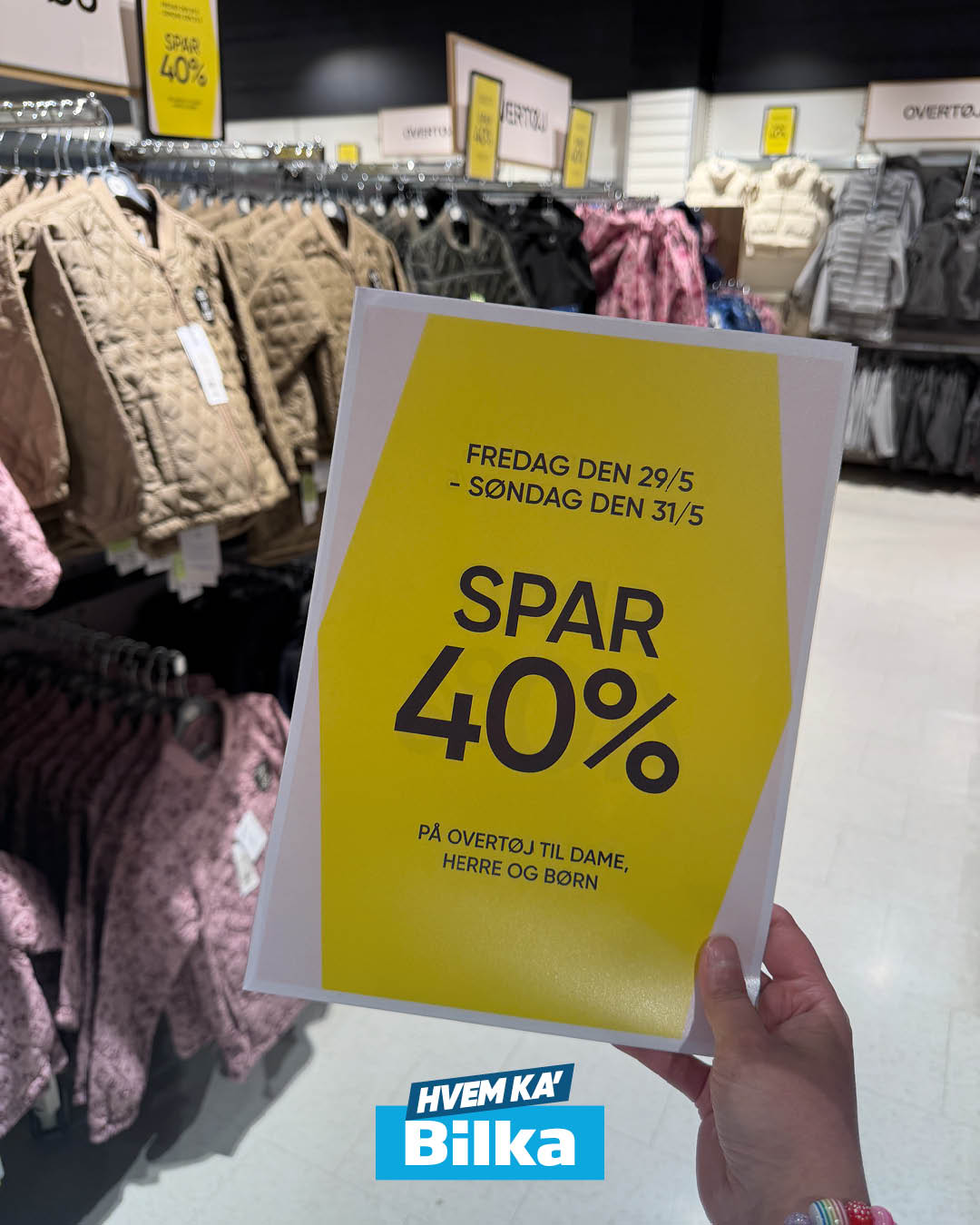Bilka Facebook ad