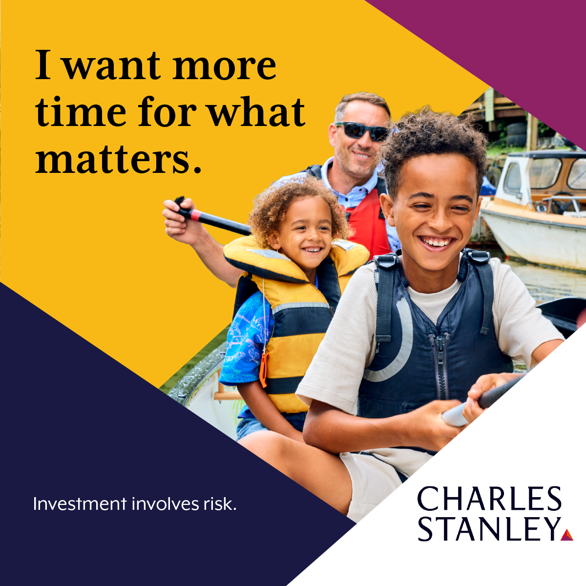 Charles Stanley Wealth Managers Facebook ad