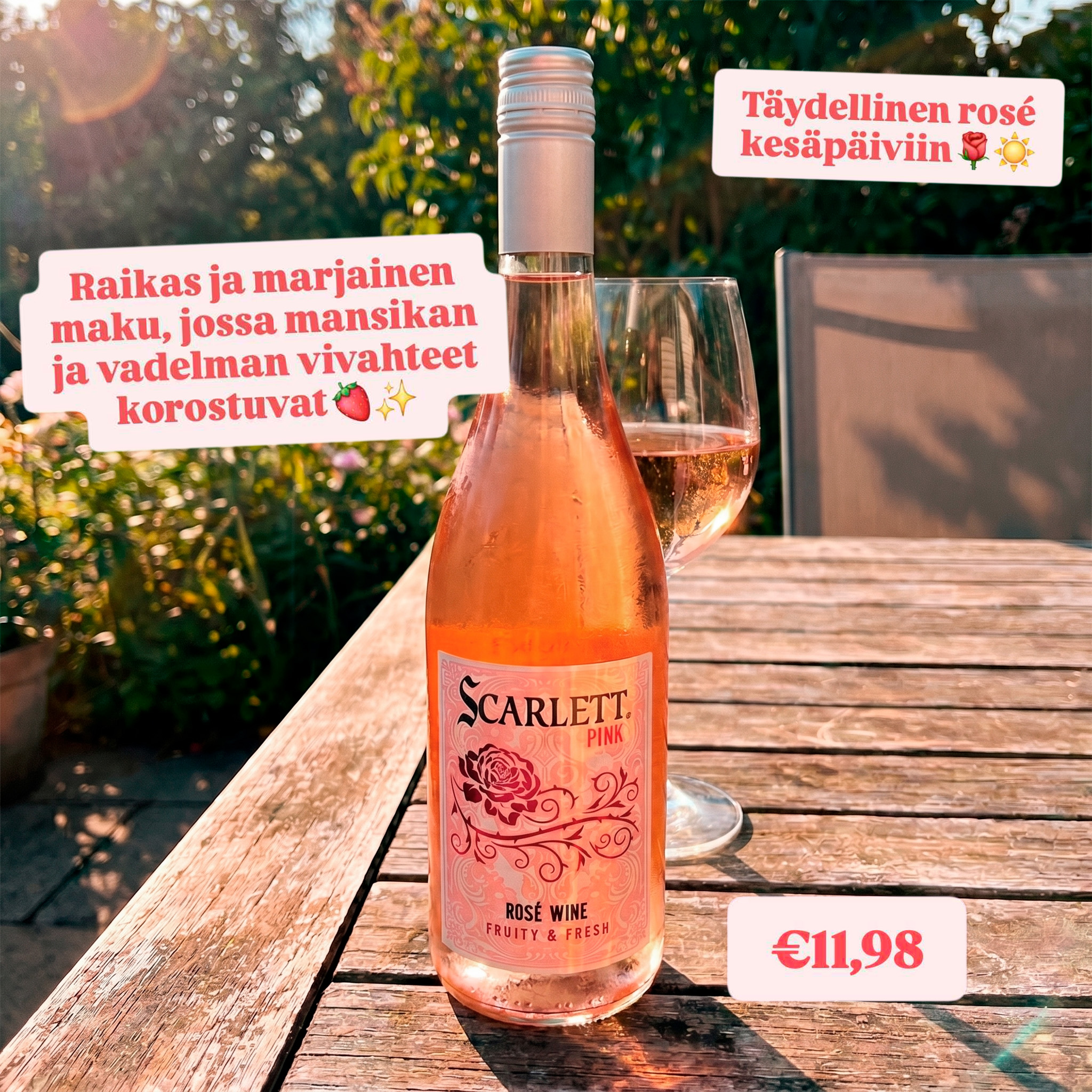 Roséviinin ystävät Facebook ad from Jun 16, 2026