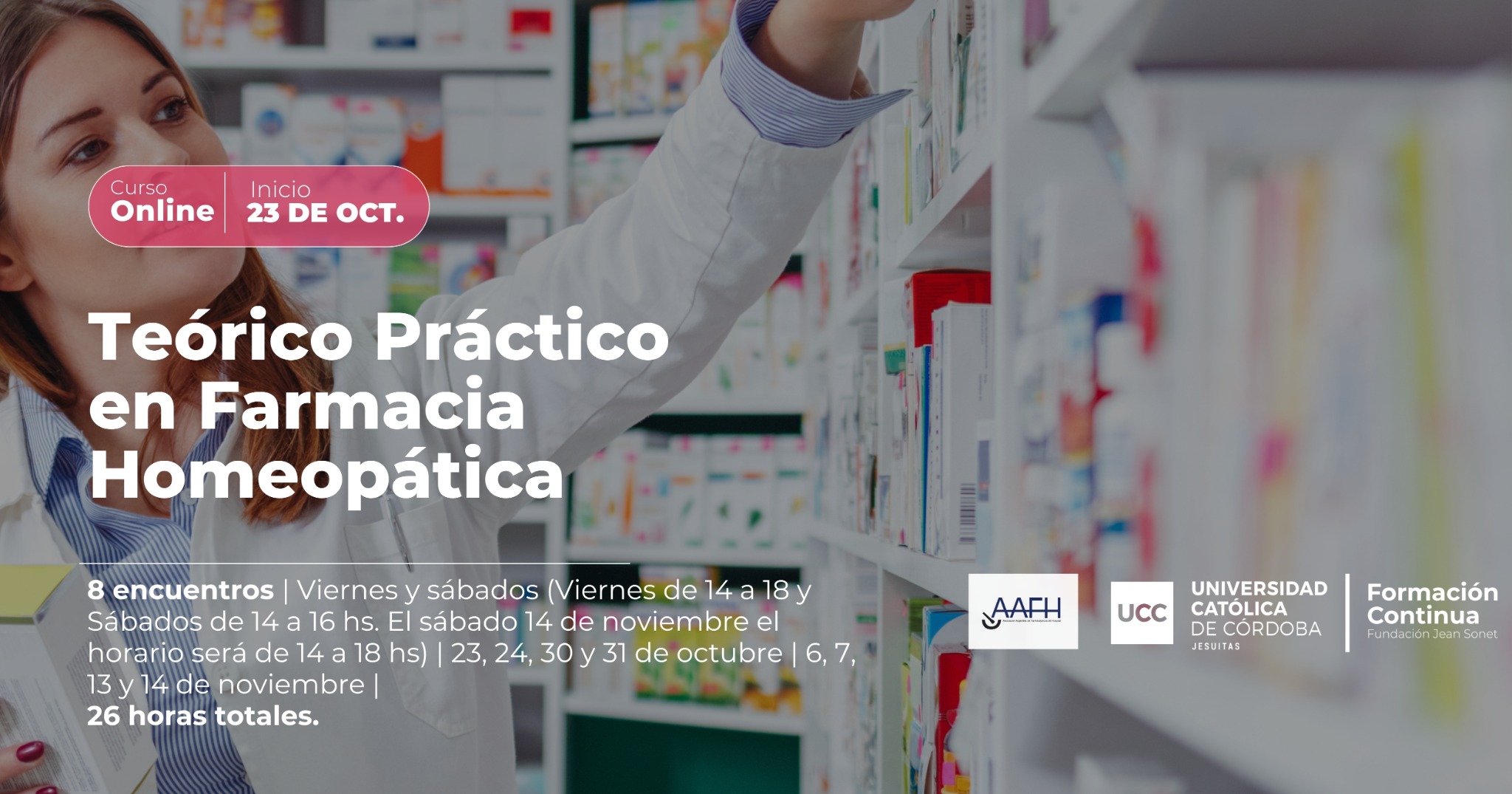 Universidad Católica de Córdoba - Formación Continua Facebook ad: HERRAMIENTAS DE INTELIGENCIA ARTIFICIAL PARA EL EJERCICIO…