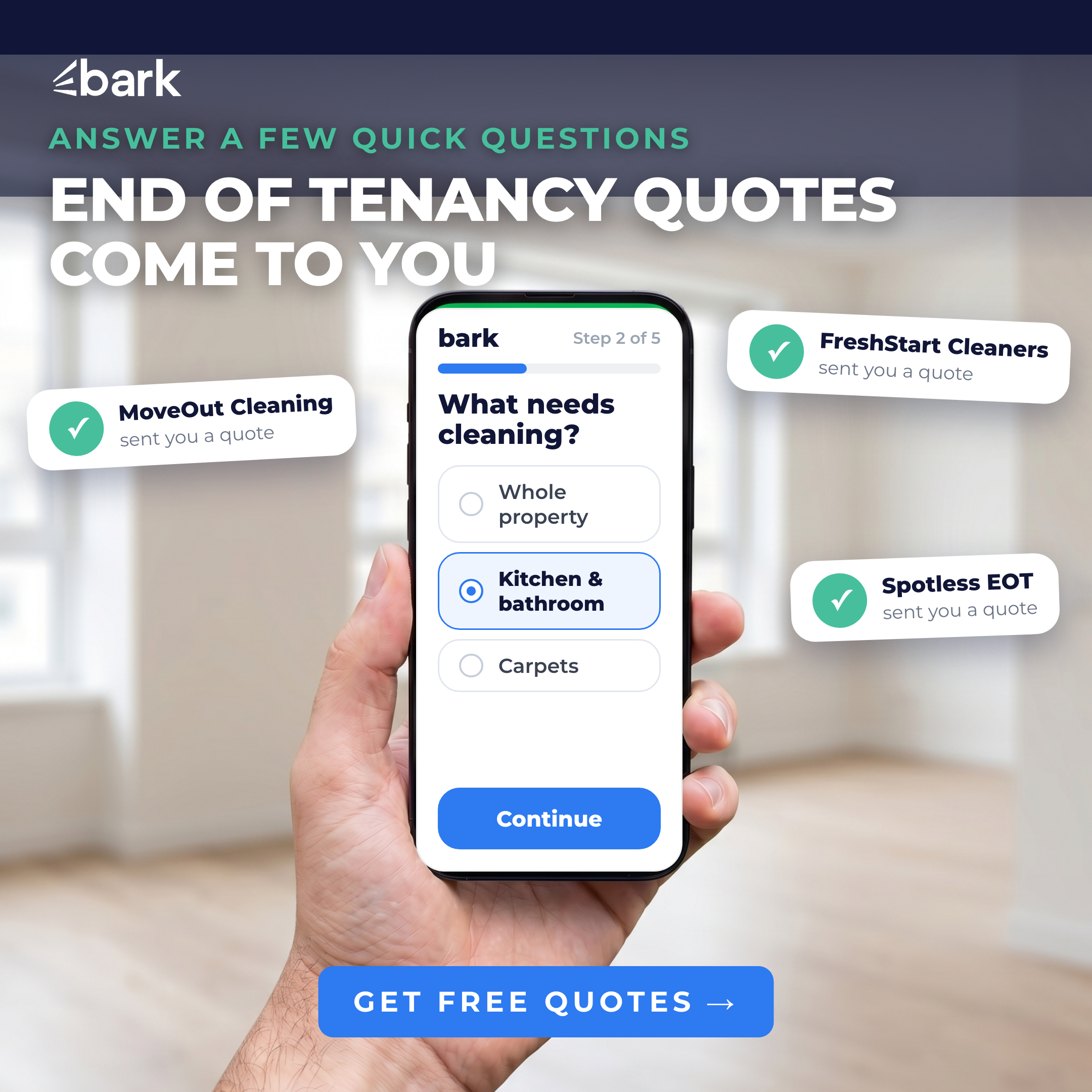Bark.com Facebook ad