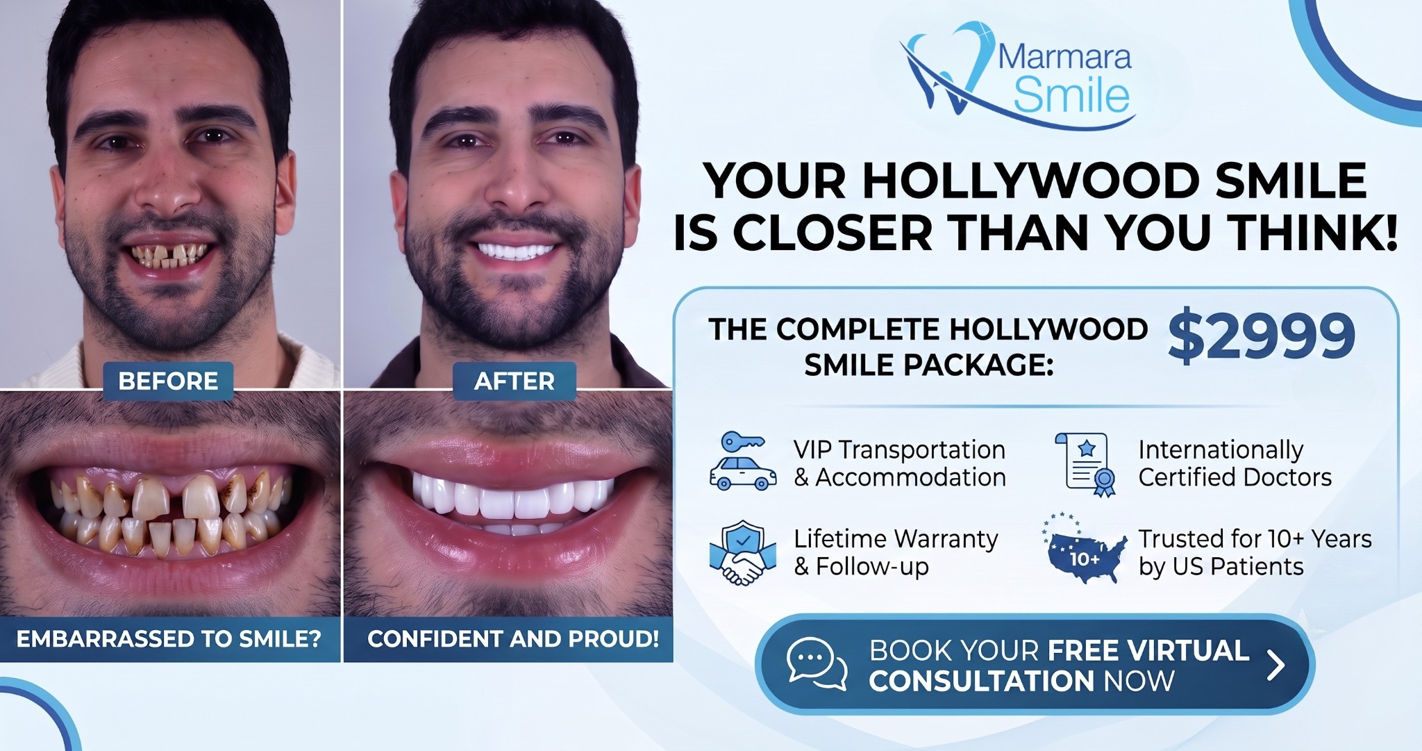 Marmara Smile Dental Clinic Facebook ad