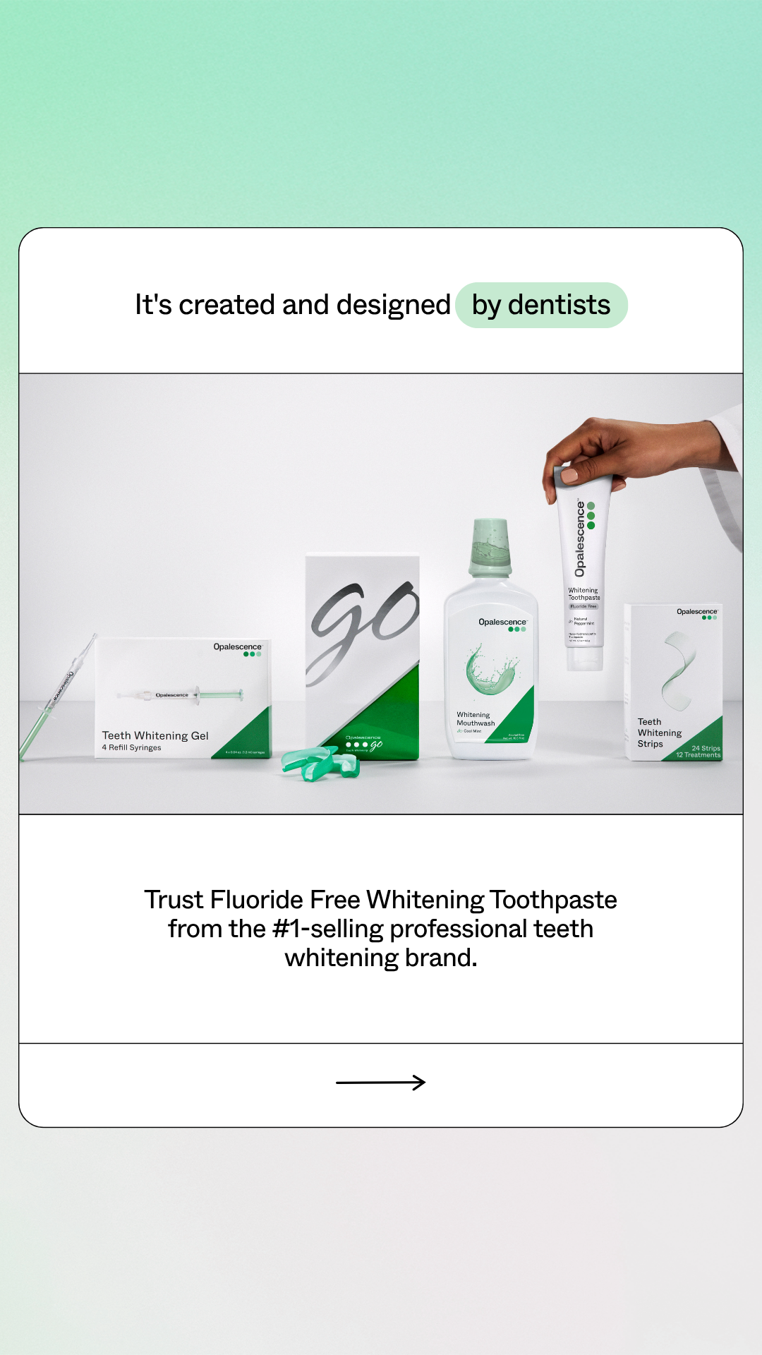 Opalescence Facebook ad