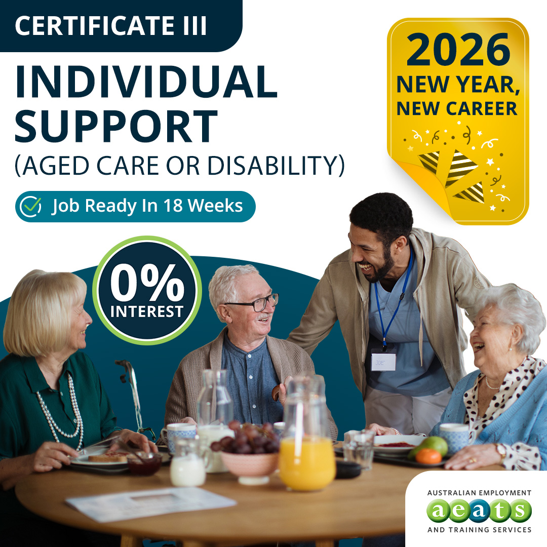 Australian Employment and Training Services - AEATS Facebook ad